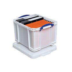 Really Useful Box 35STRW Aufbewahrungsbox 39x31x48cm 35l weiß