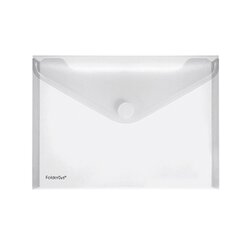 FolderSys 40102-04 Dokumententasche A5 quer transparent 10 St./Pack.