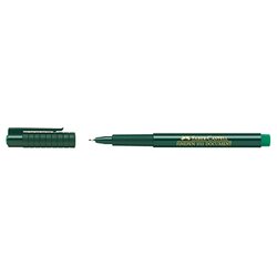 Faber-Castell 151163 Feinschreiber FINEPEN 0,4mm grün