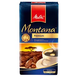 Melitta 10001640 Kaffee Montana gemahlen 500g/Pack.