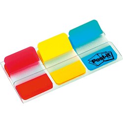 Post-it® 686-RYB Haftstreifen Index Strong sort