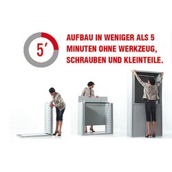 Paperflow Rollladenschrank easyOffice® anthrazit
