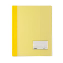 DURABLE 268004 Schnellhefter DURALUX DIN A4 Hartfolie gelb