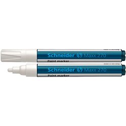 Schneider 127049 Lackmarker Maxx 270 1-3mm Rundspitze weiß