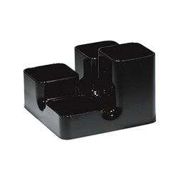 arlac 23401 Multiköcher Uni-Buttler  13x9x13cm 4xFach sw