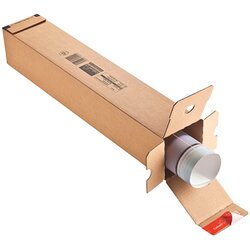 ColomPac® CP 072.08 Versandhülse 10,8x10,8x108cm Wellpappe braun