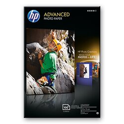 HP Q8692A Fotopapier Advanced 10x15cm 250g 100 Bl./Pack.