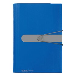 Herlitz 11208402 Fächermappe easy orga to go A4 12Fächer PP blau