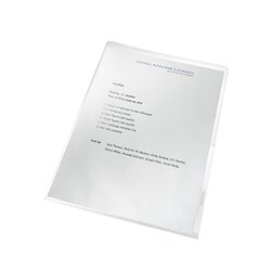 Leitz 40010003 Sichthülle re:cycle A4 PP farblos 100 St./Pack.