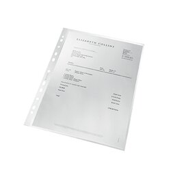 Leitz 47910003 Prospekthülle re:cycle A4 PP tr 100 St./Pack.