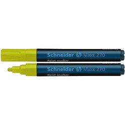 Schneider 127005 Lackmarker Maxx 270 1-3mm Rundspitze gelb