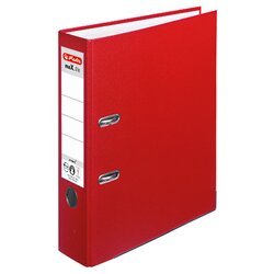 Herlitz 5480306 Ordner maX.file protect DIN A4 80mm PP rot