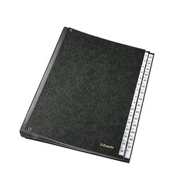 Esselte 1114119 Pultordner 1-31 DIN A4 31Fächer Hartpappe schwarz