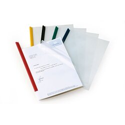 DURABLE 292619 Klemmschienenhülle DIN A4 PP transparent 10 St./Pack.