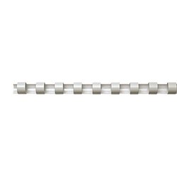 Fellowes® 5345805 Plastikbinderücken COMB 10mm weiß 100 St./Pack.