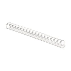 Fellowes® 5346604 Plastikbinderücken COMB 14mm weiß 100 St./Pack.
