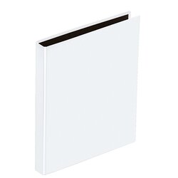PAGNA 20605-02 Ringbuch Basic Colours DIN A4 4Ringe PP weiß