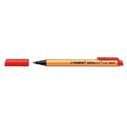 STABILO® 6088/40 Feinschreiber GREENpoint 0,8mm rot