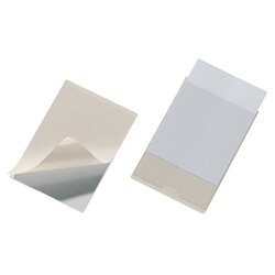 DURABLE 807719 Selbstklebetasche POCKETFIX 74x105mm 10 St./Pack.