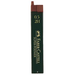 Faber-Castell 120512 Feinmine SUPER POLYMER 2H 0,5mm 12St.