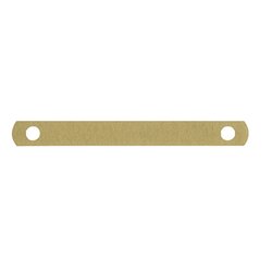 SoldanPlus 3270200 Deckleiste 95mm Metall messing 100 St./Pack.