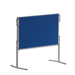 FRANKEN MT880303 Moderationstafel Pro 120x150cm Filz blau