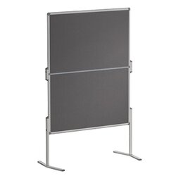 FRANKEN MT880312 Moderationstafel Pro 120x150cm Filz grau