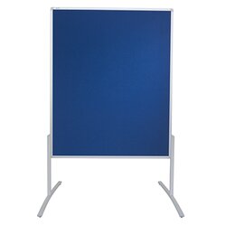 FRANKEN MT800303 Moderationstafel PRO 120x150cm Filz blau