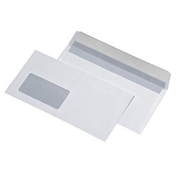 MAILmedia 30005395 Briefumschlag DL hk mF ws 1.000 St./Pack.