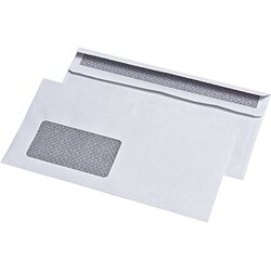 MAILmedia 30005398 Briefumschlag DL mF sk ws 1000 St./Pack.