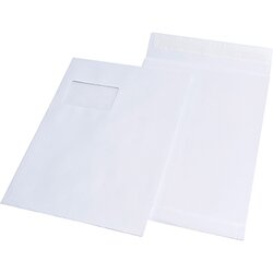 MAILmedia 30007635 Faltentasche C4 120g mF hk ws 100 St./Pack.