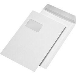 SECURITEX® Versandtasche DIN C4 mit Fenster 100 St./Pack.