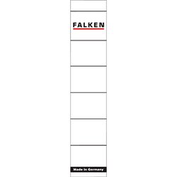 Falken 80037765 Ordneretikett schmal/kurz sk weiß 10 St./Pack.