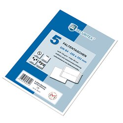 SECURITEX® 30002547 Faltentasche B4 130g oF hk ws 5 St./Pack.