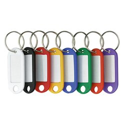 ALCO 1853 Schlüsselanhänger farbig sortiert 10 St./Pack.