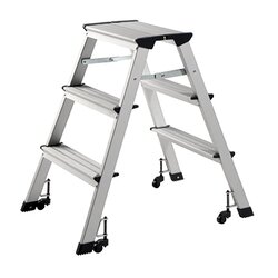 ALCO 8890 Trittleiter klappbar beidseitig begehbar