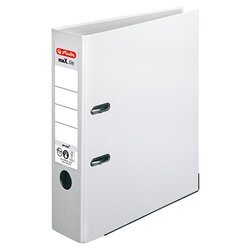 Herlitz 5480710 Ordner maX.file protect DIN A4 80mm PP weiß