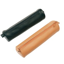 Alassio® 43031 Schreibgeräteetui 21x6x6cm glatt Leder schwarz