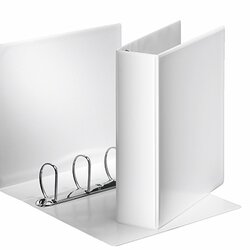 Esselte 49706 Präsentationsringbuch DIN A4 60mm PP weiß