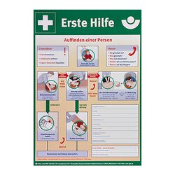 SÖHNGEN® 8001034 Erste Hilfe Anleitung nach BGI 510-2 Kunststoff