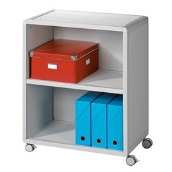 Paperflow DM2K2.02 Rollwagen 2 Fächer Polystyrol grau