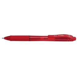 Pentel BL107-BX Gelroller EnerGel X 0,35mm Druckmechanik rot