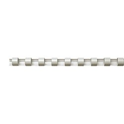 Fellowes® 5348602 Plastikbinderücken DIN A4 28mm weiß 50 St./Pack.