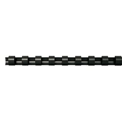 Fellowes® 5348902 Plastikbinderücken DIN A4 28mm schwarz 50 St./Pack.