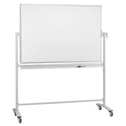 FRANKEN ST204 Whiteboard 120x180cm drehbar emailliert weiß