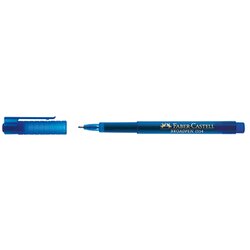 Faber-Castell 155451 Fineliner BROADPEN 1554 0,8mm blau