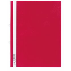 DURABLE 258003 Einhängehefter A4 kaufm. Heftung Hartfolie rt