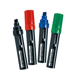 Legamaster 7-155594 Flipchartmarker TZ48 4-12mm sort. 4 St./Pack.