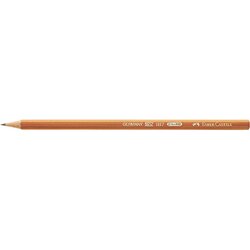 Faber-Castell 111700 Bleistift 1117 sechskantform HB braun