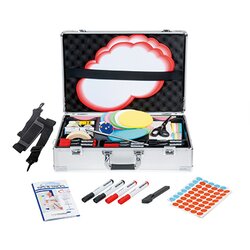 Legamaster 7-225400 Moderationskoffer Professional metall